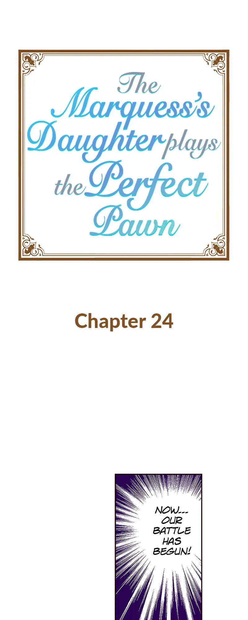 The Marquess's Daughter Plays the Perfect Pawn-Chapter 24